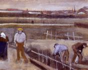 文森特威廉梵高 - 里杰斯威克附近的草地